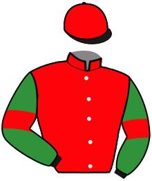 casaque portée par Abrivard M. jockey du cheval de course DANGER BI, information pmu ZETURF