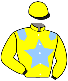 casaque portée par Lecoq Mme Lou A. jockey du cheval de course FLOPY RUSH, information pmu ZETURF