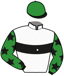 casaque portée par Frecelle Cl. jockey du cheval de course GUAPO MARBOULA, information pmu ZETURF