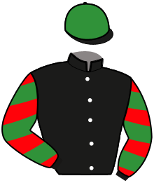 casaque portée par Abrivard A. jockey du cheval de course GABRIELLA DUEM, information pmu ZETURF