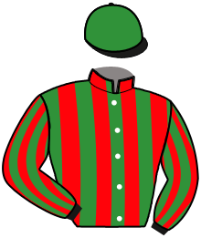 casaque portée par Minopoli Jr Mar. jockey du cheval de course FERAHAN AS, information pmu ZETURF