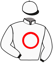 casaque portée par Bachelot T. jockey du cheval de course VERT LIBERTE, information pmu ZETURF
