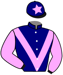 casaque portée par Lemaitre A. jockey du cheval de course BO DADDY, information pmu ZETURF