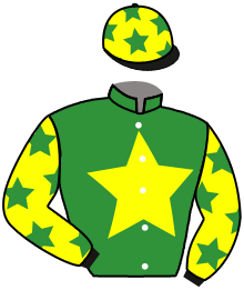 casaque portée par Lemaitre A. jockey du cheval de course AL AMEED, information pmu ZETURF