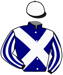 casaque portée par Briand Thé. jockey du cheval de course FARMER KERYVON, information pmu ZETURF