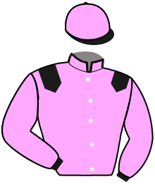 casaque portée par Guelpa J. jockey du cheval de course JAGUAR DU BOCAGE, information pmu ZETURF
