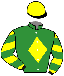 casaque portée par Renard A. jockey du cheval de course LALOI, information pmu ZETURF