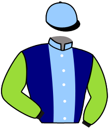 casaque portée par Champier G. jockey du cheval de course JEANNE DE GUYE, information pmu ZETURF