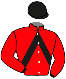 casaque portée par Gervais Mme Aur. jockey du cheval de course JACOTTE DE TIZE, information pmu ZETURF