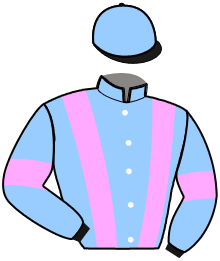 casaque portée par Cordeau Mat. jockey du cheval de course JOYAU PIYA, information pmu ZETURF