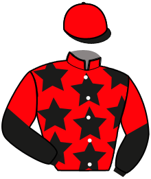 casaque portée par Terry C. jockey du cheval de course KUNDERA D'ALOUETTE, information pmu ZETURF