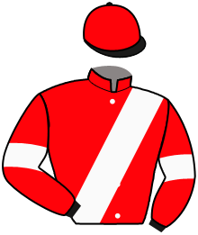 casaque portée par Crastus A. jockey du cheval de course NORSK, information pmu ZETURF