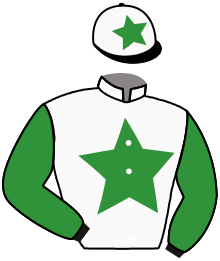 casaque portée par Baron Axe. jockey du cheval de course BY FAR, information pmu ZETURF