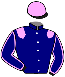 casaque portée par Pageot A. jockey du cheval de course KOKO BAY, information pmu ZETURF
