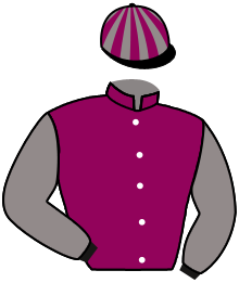 casaque portée par Vandamme Luc. jockey du cheval de course MAGMA DODVILLE, information pmu ZETURF