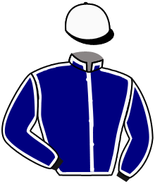 casaque portée par Werle A. jockey du cheval de course BARANTIN, information pmu ZETURF
