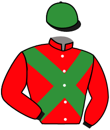 casaque portée par Castillon Mme L. jockey du cheval de course ZENDAL, information pmu ZETURF