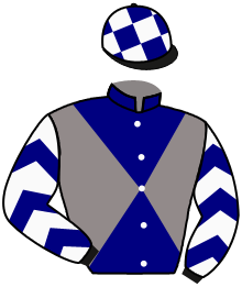 casaque portée par Forest M. jockey du cheval de course KIM WHITE, information pmu ZETURF