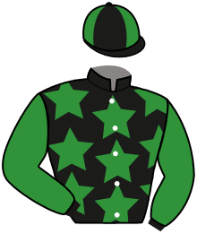 casaque portée par Raffin E. jockey du cheval de course MAGIC FRIENDS, information pmu ZETURF