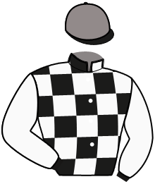 casaque portée par Monaco M. jockey du cheval de course HARRY D'YVI, information pmu ZETURF