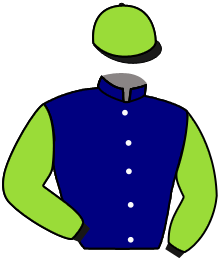 casaque portée par Meury G. jockey du cheval de course OFF TO DUBAI, information pmu ZETURF