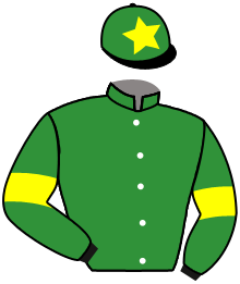 casaque portée par Lecoeuvre C. jockey du cheval de course NOOTKA BAY, information pmu ZETURF