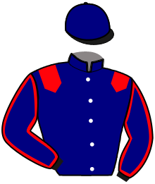casaque portée par Gendrot A. jockey du cheval de course LALIGA DEL PHEDO, information pmu ZETURF
