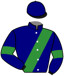 casaque portée par Desmigneux F. jockey du cheval de course LUDO PAROYO, information pmu ZETURF