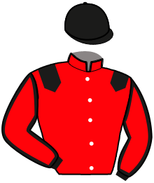 casaque portée par Bonne D. jockey du cheval de course LA MOME, information pmu ZETURF