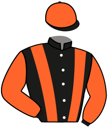 casaque portée par Bureller E. jockey du cheval de course ROYALCLETY, information pmu ZETURF