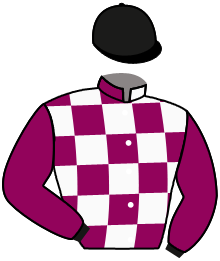 casaque portée par Madamet A. jockey du cheval de course OPERA, information pmu ZETURF