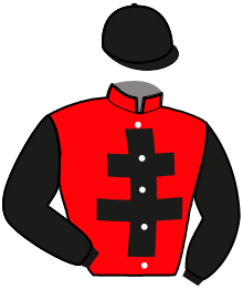 casaque portée par Abrivard A. jockey du cheval de course KASHMIRE TONIC, information pmu ZETURF