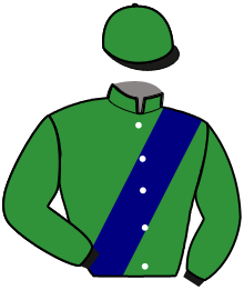 casaque portée par Gendrot A. jockey du cheval de course LEIPZIG TEK, information pmu ZETURF