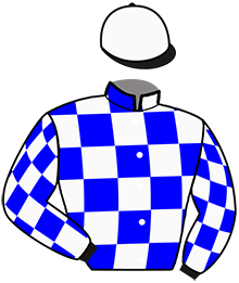 casaque portée par Acker Y. jockey du cheval de course INFALLA, information pmu ZETURF