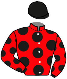 casaque portée par Marty F. jockey du cheval de course KRYPTON D'EPONA, information pmu ZETURF