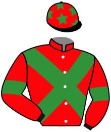 casaque portée par Gavilan Ale. jockey du cheval de course VARYCHKINE, information pmu ZETURF
