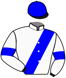 casaque portée par Rochard B. jockey du cheval de course HAS DE CAMBES, information pmu ZETURF
