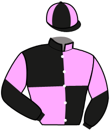 casaque portée par Cordeau Mat. jockey du cheval de course HIVAROSA DU BOCAGE, information pmu ZETURF