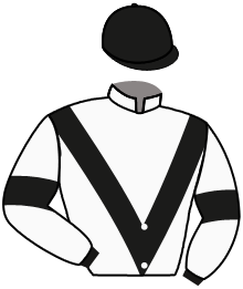 casaque portée par Reveley J. jockey du cheval de course KASSEL ALLEN, information pmu ZETURF
