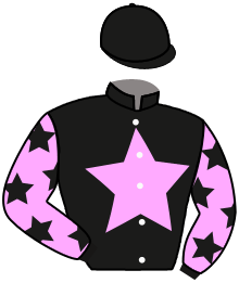 casaque portée par Brechet Léo P. jockey du cheval de course PORZMAN, information pmu ZETURF