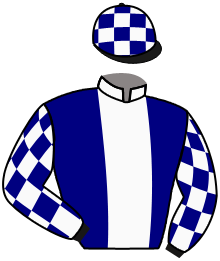 casaque portée par Barzalona M. jockey du cheval de course ZEN SPIRIT, information pmu ZETURF
