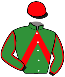 casaque portée par Bouyne J. jockey du cheval de course IBREIZH DEROZES, information pmu ZETURF
