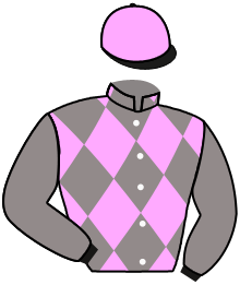 casaque portée par Calbrix Mat. jockey du cheval de course VENDOMYA, information pmu ZETURF