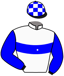 casaque portée par Sousa Ferreira R. jockey du cheval de course CASANDRA, information pmu ZETURF