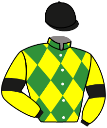 casaque portée par Barzalona M. jockey du cheval de course SCALETTA, information pmu ZETURF