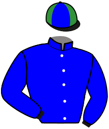 casaque portée par Lelodet A. jockey du cheval de course MIRETTE, information pmu ZETURF