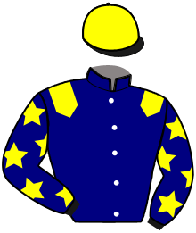 casaque portée par Joly M. jockey du cheval de course JACKPOT DE GAPI, information pmu ZETURF