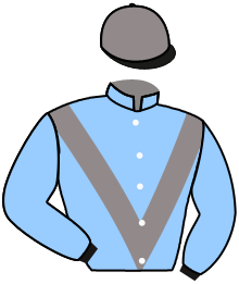 casaque portée par Guyon M. jockey du cheval de course AUCOEURDELANUIT, information pmu ZETURF