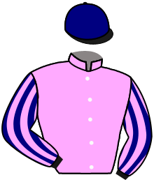 casaque portée par Breux S. jockey du cheval de course QUEMAL, information pmu ZETURF