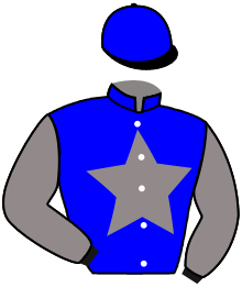 casaque portée par Molins Mme Amb. jockey du cheval de course NOVA GORICA, information pmu ZETURF